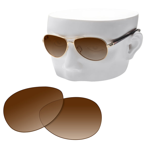OOWLIT Replacement Lenses for Oakley Feedback Sunglass