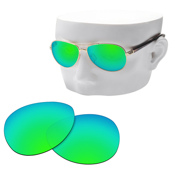 OOWLIT Replacement Lenses for Oakley Feedback Sunglass