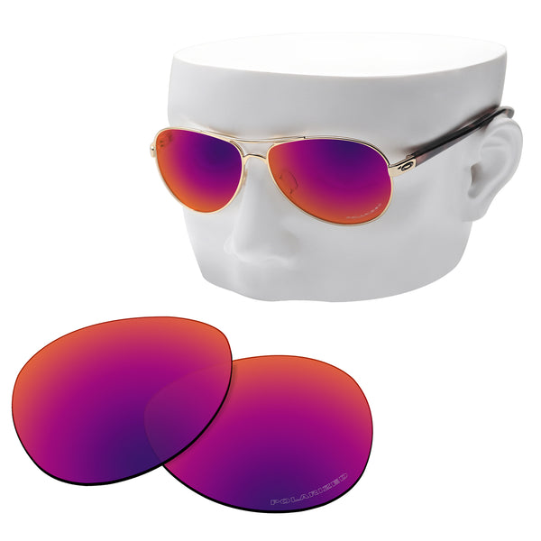 OOWLIT Replacement Lenses for Oakley Feedback Sunglass
