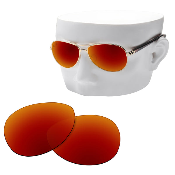 OOWLIT Replacement Lenses for Oakley Feedback Sunglass