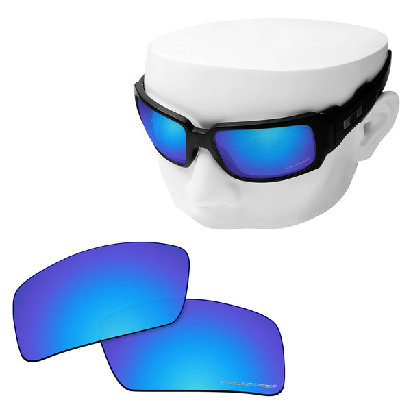 OOWLIT Replacement Lenses for Oakley Oil Drum Sunglass