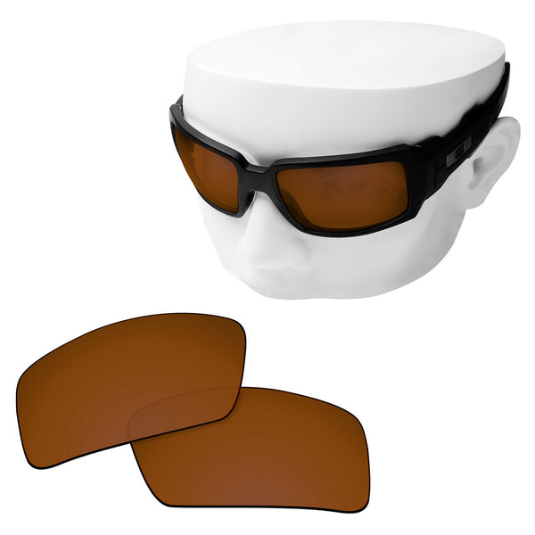 OOWLIT Replacement Lenses for Oakley Oil Drum Sunglass