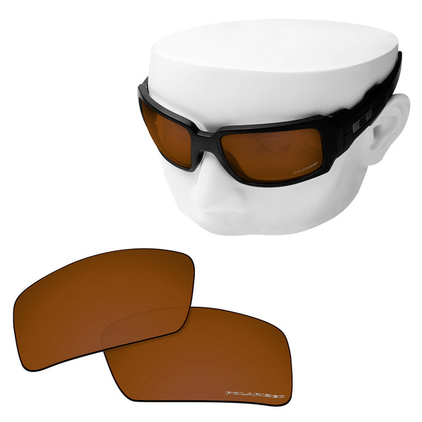 OOWLIT Replacement Lenses for Oakley Oil Drum Sunglass