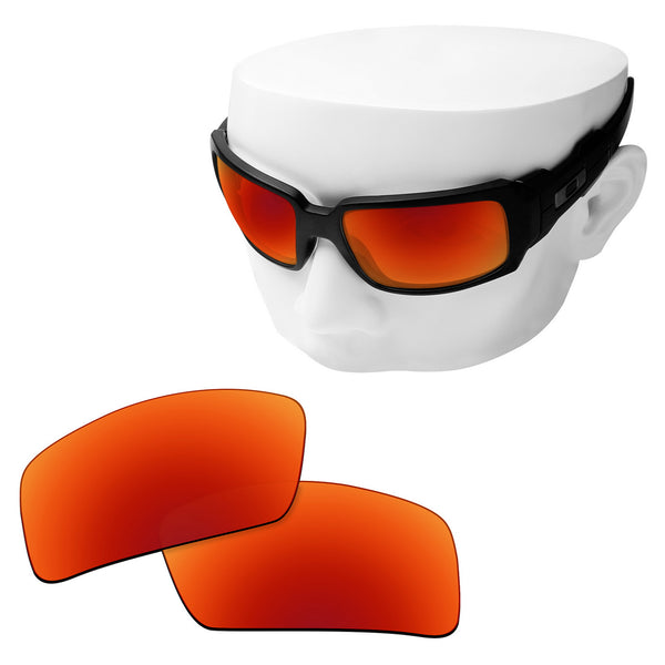 OOWLIT Replacement Lenses for Oakley Oil Drum Sunglass
