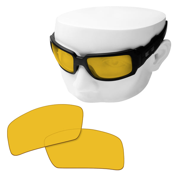 OOWLIT Replacement Lenses for Oakley Oil Drum Sunglass