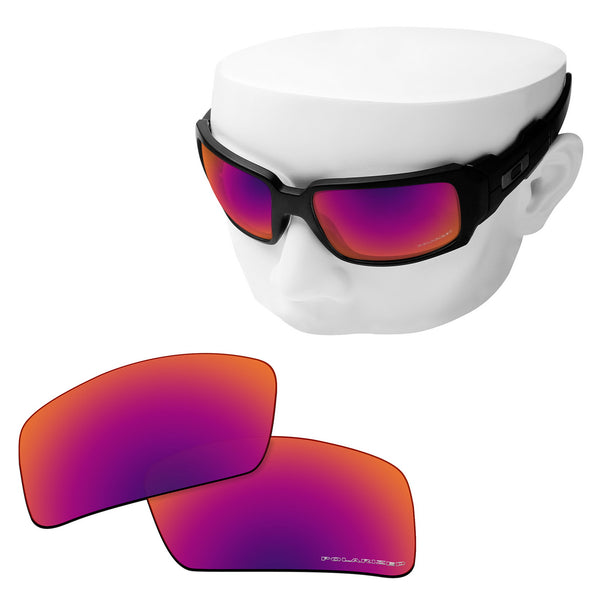 OOWLIT Replacement Lenses for Oakley Oil Drum Sunglass