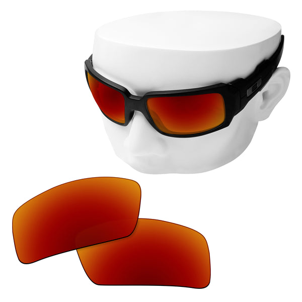 OOWLIT Replacement Lenses for Oakley Oil Drum Sunglass