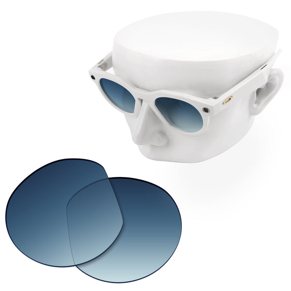 OOWLIT Replacement Lenses for Oakley Meta HSTN OW8002 Sunglass