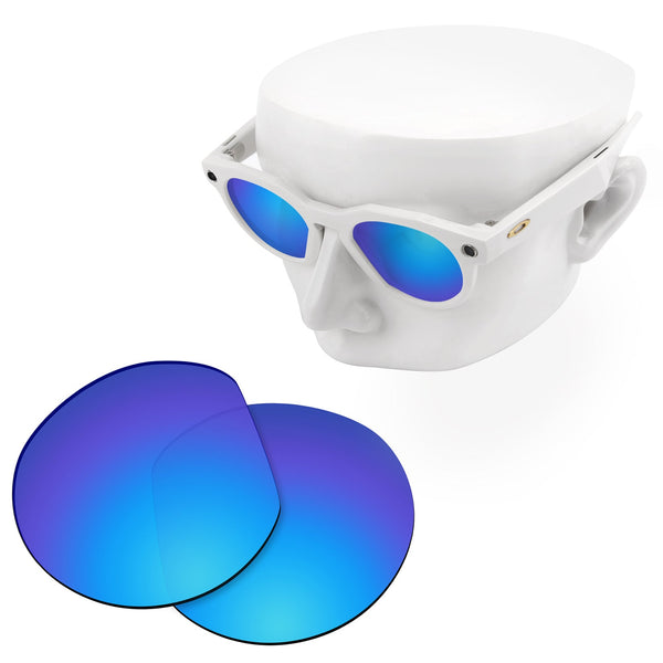 OOWLIT Replacement Lenses for Oakley Meta HSTN OW8002 Sunglass