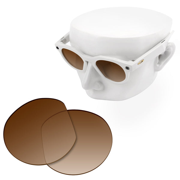 OOWLIT Replacement Lenses for Oakley Meta HSTN OW8002 Sunglass