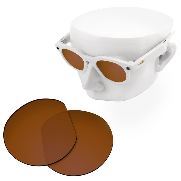 OOWLIT Replacement Lenses for Oakley Meta HSTN OW8002 Sunglass