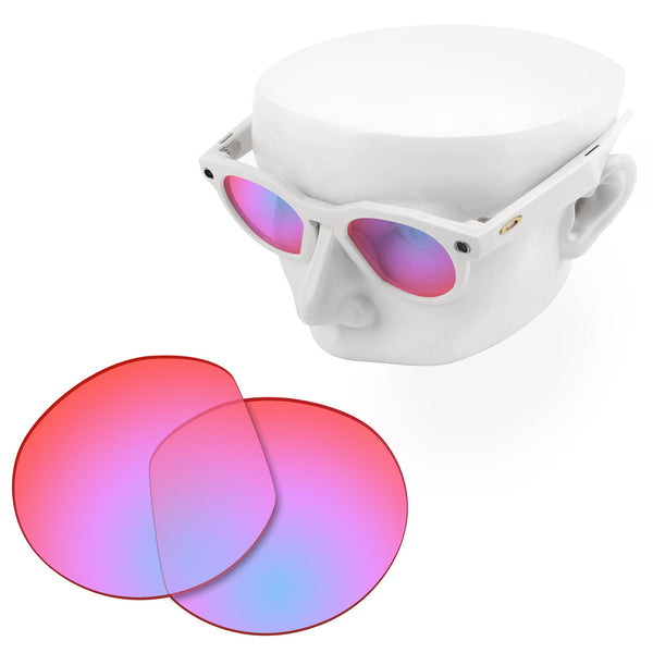 OOWLIT Replacement Lenses for Oakley Meta HSTN OW8002 Sunglass