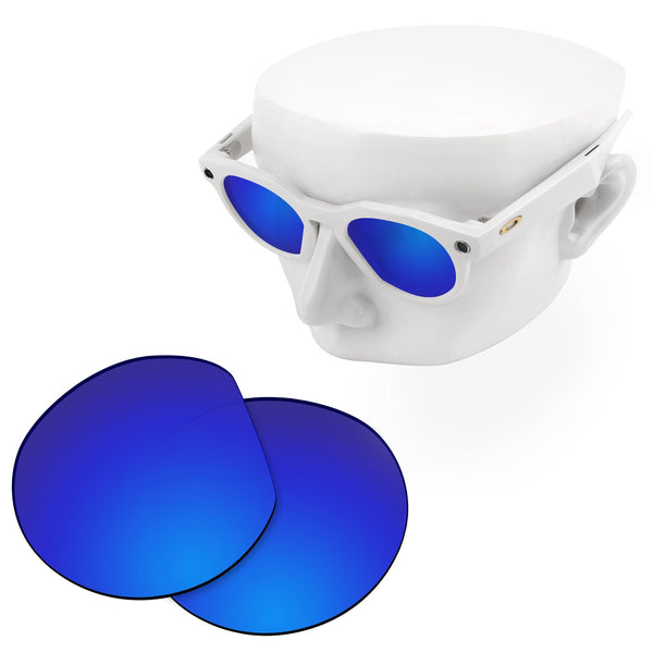 OOWLIT Replacement Lenses for Oakley Meta HSTN OW8002 Sunglass