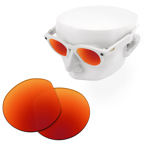 OOWLIT Replacement Lenses for Oakley Meta HSTN OW8002 Sunglass