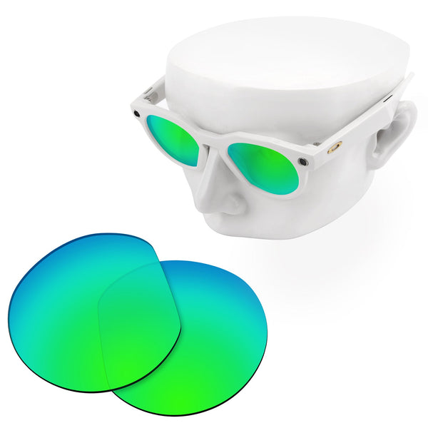 OOWLIT Replacement Lenses for Oakley Meta HSTN OW8002 Sunglass