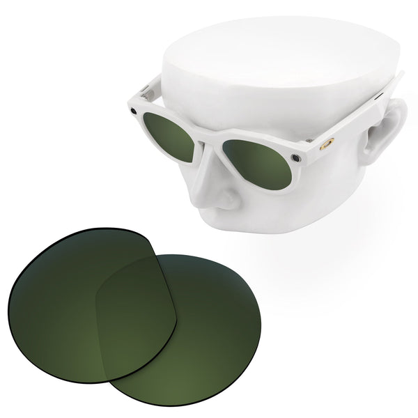 OOWLIT Replacement Lenses for Oakley Meta HSTN OW8002 Sunglass