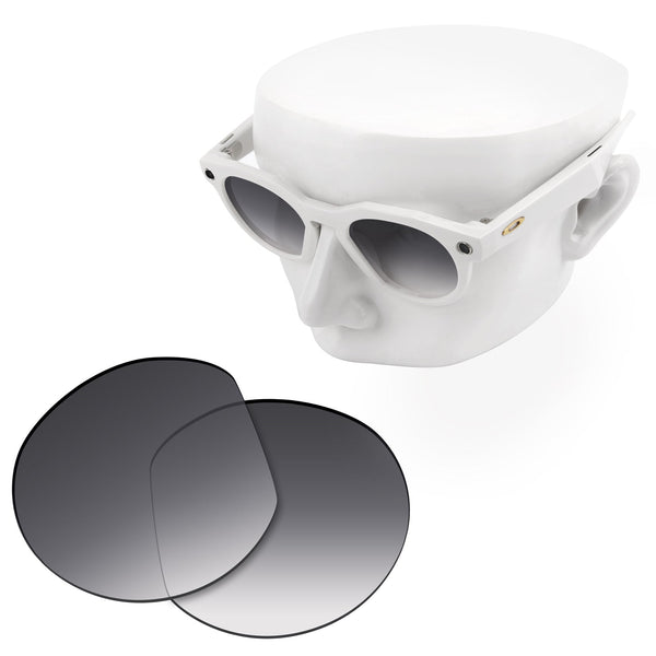 OOWLIT Replacement Lenses for Oakley Meta HSTN OW8002 Sunglass