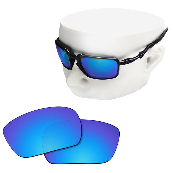 OOWLIT Replacement Lenses for Oakley Badman Sunglass