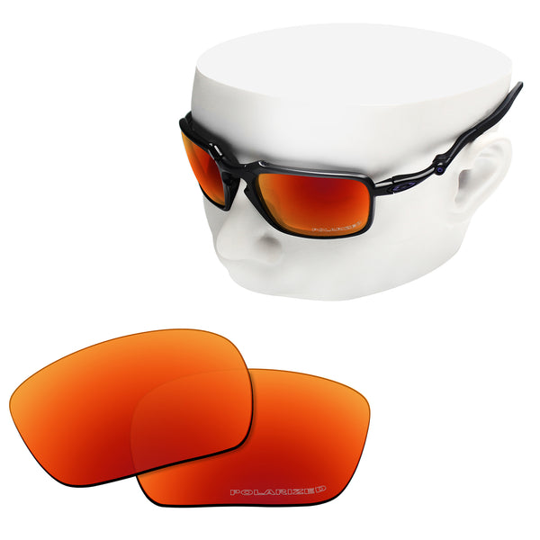 OOWLIT Replacement Lenses for Oakley Badman Sunglass