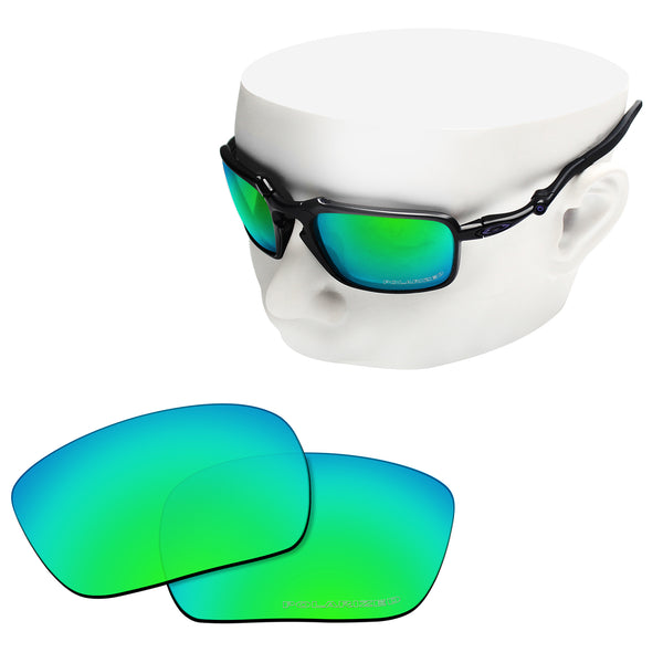 OOWLIT Replacement Lenses for Oakley Badman Sunglass