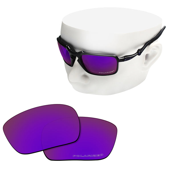 OOWLIT Replacement Lenses for Oakley Badman Sunglass