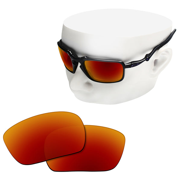 OOWLIT Replacement Lenses for Oakley Badman Sunglass