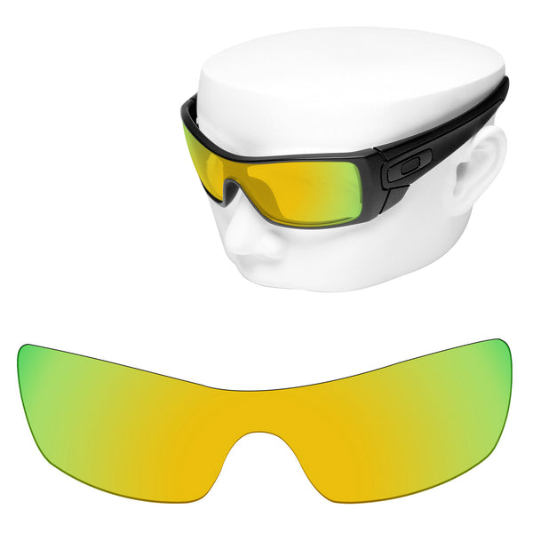 OOWLIT Replacement Lenses for Oakley Batwolf Sunglass