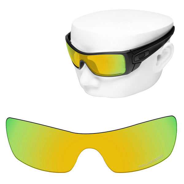 OOWLIT Replacement Lenses for Oakley Batwolf Sunglass