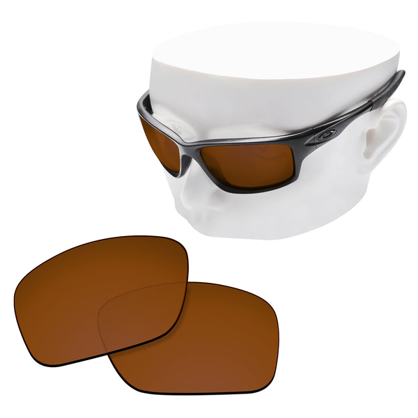 OOWLIT Replacement Lenses for Oakley Canteen 2014 Sunglass