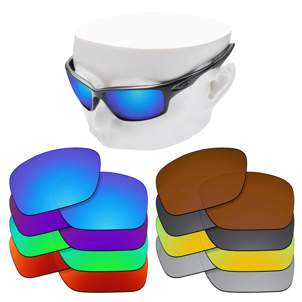 OOWLIT Replacement Lenses for Oakley Canteen 2014 Sunglass
