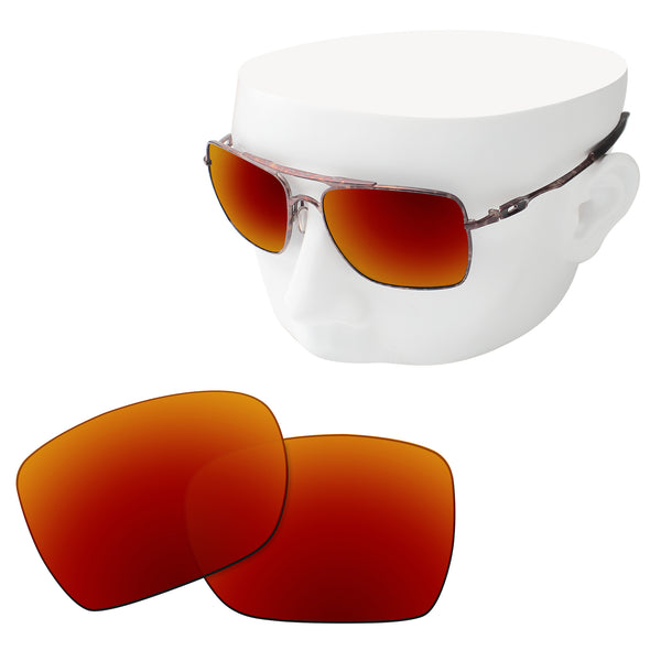 OOWLIT Replacement Lenses for Oakley Deviation Sunglass