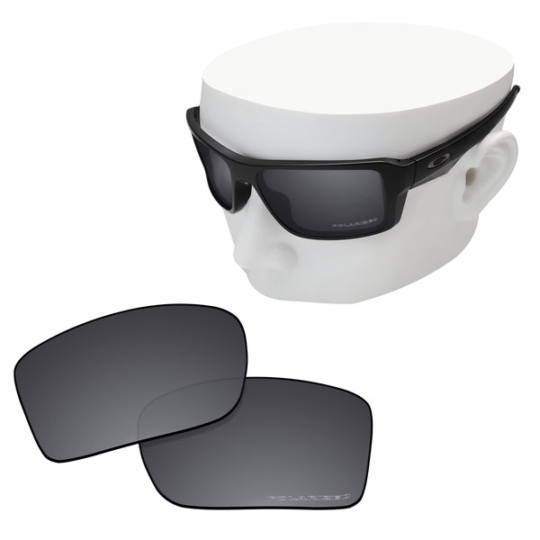 OOWLIT Replacement Lenses for Oakley Double Edge Sunglass