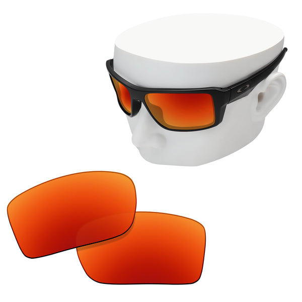 OOWLIT Replacement Lenses for Oakley Double Edge Sunglass