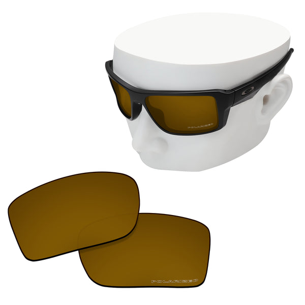 OOWLIT Replacement Lenses for Oakley Double Edge Sunglass