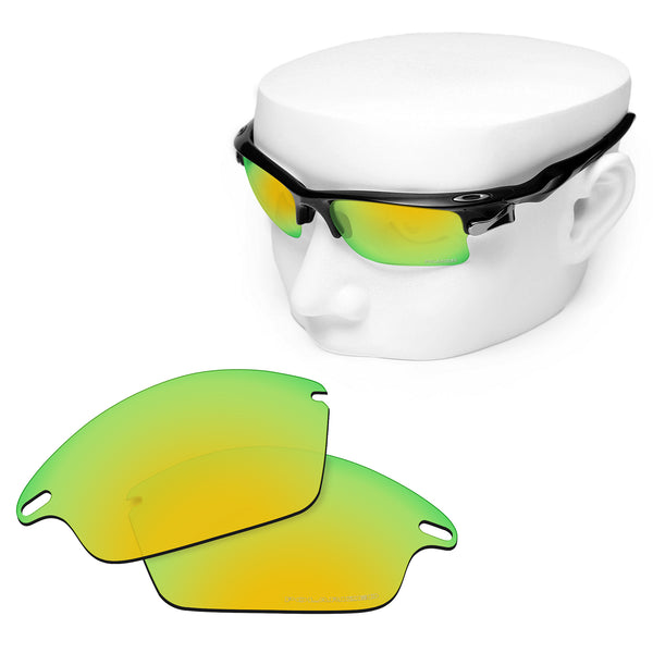OOWLIT Replacement Lenses for Oakley Fast Jacket Sunglass