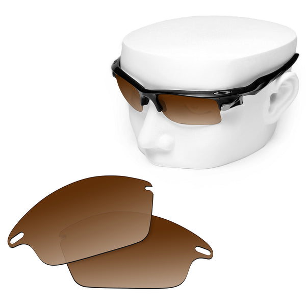 OOWLIT Replacement Lenses for Oakley Fast Jacket Sunglass