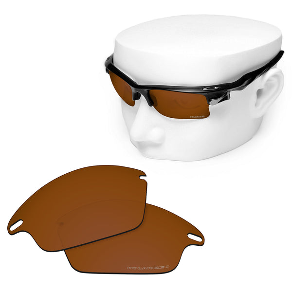 OOWLIT Replacement Lenses for Oakley Fast Jacket Sunglass