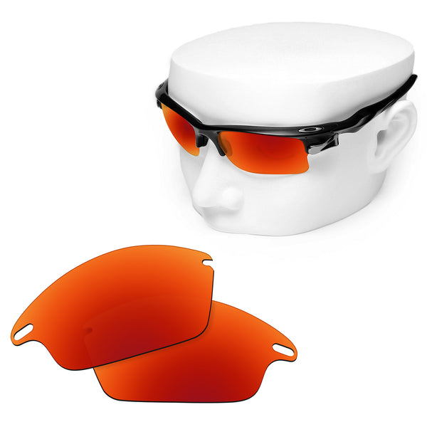 OOWLIT Replacement Lenses for Oakley Fast Jacket Sunglass