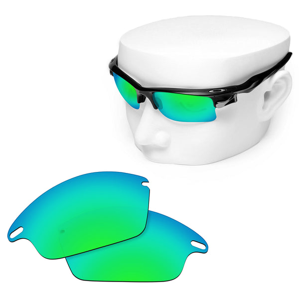 OOWLIT Replacement Lenses for Oakley Fast Jacket Sunglass