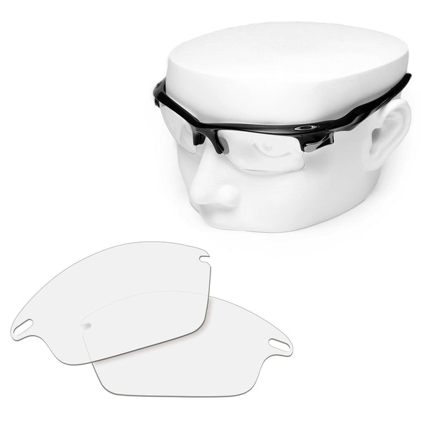 OOWLIT Replacement Lenses for Oakley Fast Jacket Sunglass