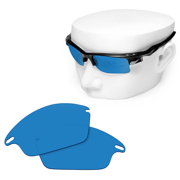 OOWLIT Replacement Lenses for Oakley Fast Jacket Sunglass