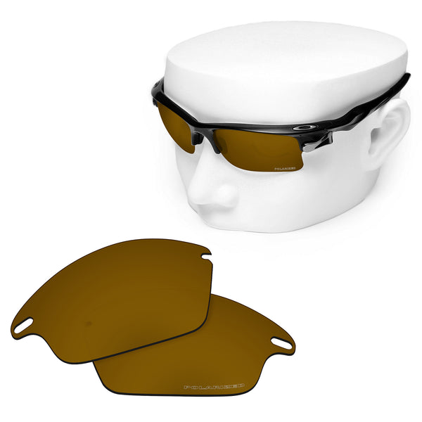 OOWLIT Replacement Lenses for Oakley Fast Jacket Sunglass