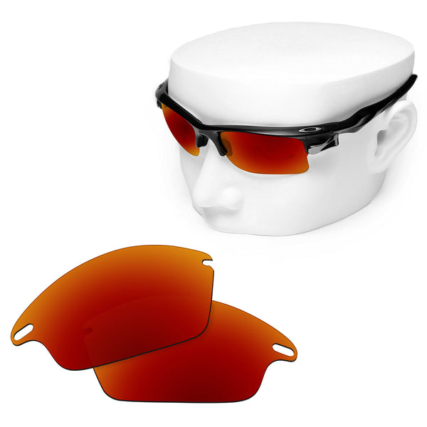 OOWLIT Replacement Lenses for Oakley Fast Jacket Sunglass