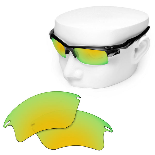 OOWLIT Replacement Lenses for Oakley Fast Jacket XL Sunglass