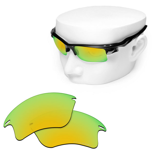 OOWLIT Replacement Lenses for Oakley Fast Jacket XL Sunglass