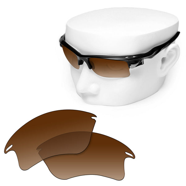 OOWLIT Replacement Lenses for Oakley Fast Jacket XL Sunglass