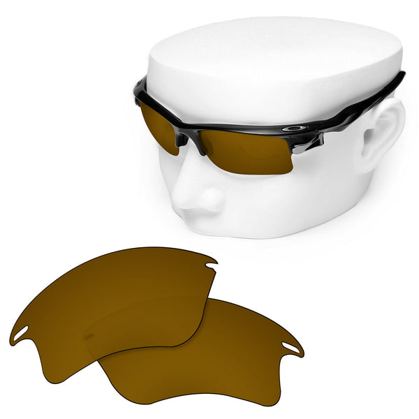 OOWLIT Replacement Lenses for Oakley Fast Jacket XL Sunglass