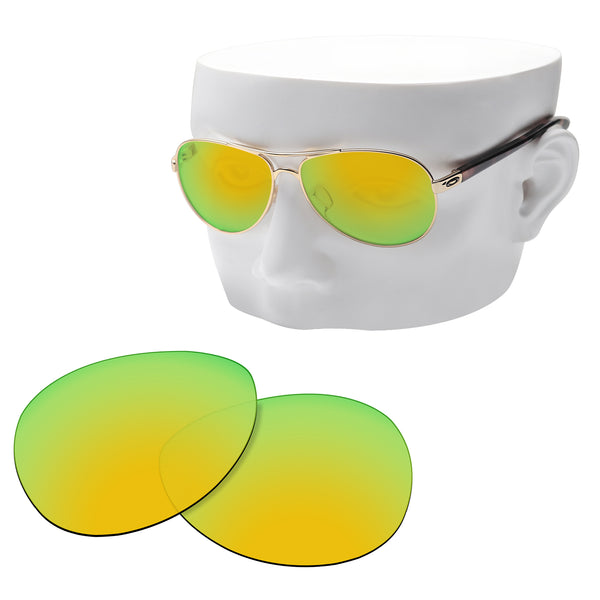 OOWLIT Replacement Lenses for Oakley Feedback Sunglass