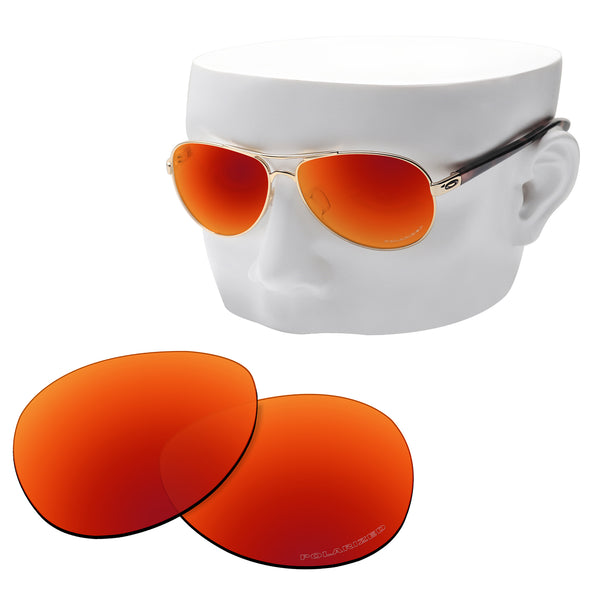OOWLIT Replacement Lenses for Oakley Feedback Sunglass