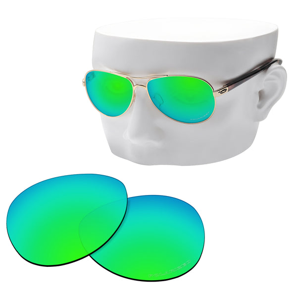 OOWLIT Replacement Lenses for Oakley Feedback Sunglass